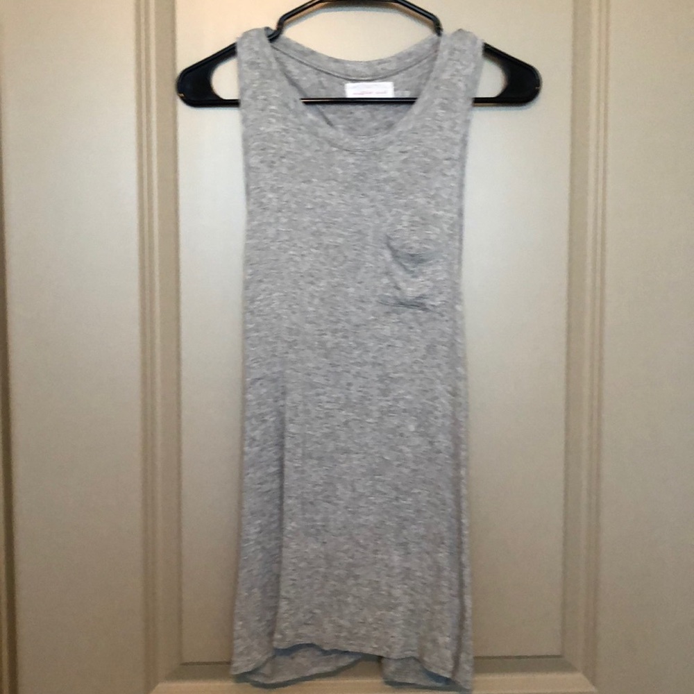 Mustard Seed Long Grey Tank Small